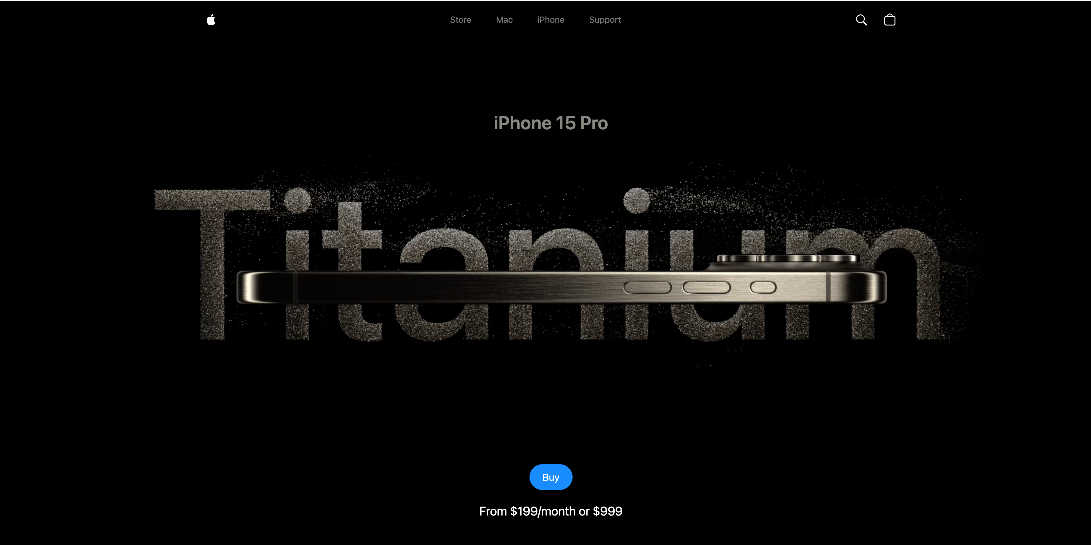 Apple Ihone Website Clone